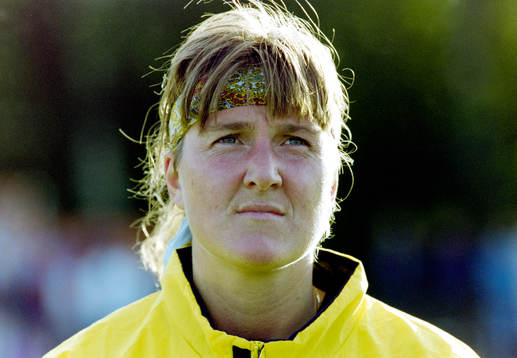 Marina Persson, målvakt i Sverige