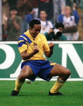 Bläddra bland fler bilder av Fotboll, VM-Kval, Sverige - Frankrike, 1-1