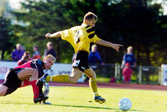 Christer Andersson, Hässleholm rundar oddevolds målvakt
