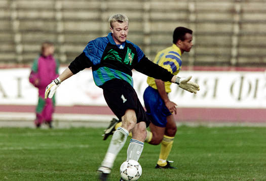 Magnus Hedman, målvakt i Sverige