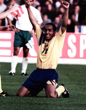 Martin Dahlin, Sverige (Jubel)