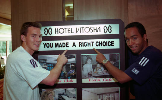 Patrik Andersson och Martin Dahlin