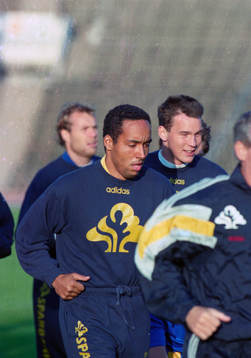 Martin Dahlin och Patrik Andersson