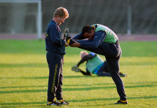 Martin Dahlin stretchar