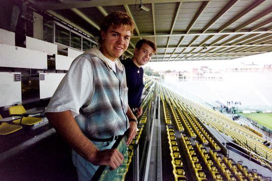 Tomas Brolin, Parma med sin bror Håkan