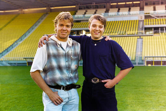Tomas Brolin, Parma med sin bror Håkan
