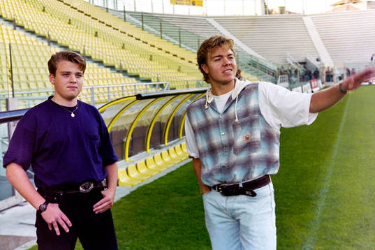 Tomas Brolin, Parma med sin bror Håkan