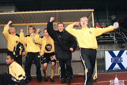 Anders Lindroth, tränare och Peter Swärdh, assisterande