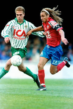 Teddy Lucic, Västra Frölunda och Henrik Larsson,