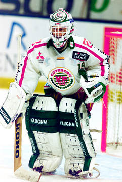 Mikael Sandberg, målvakt i Frölunda