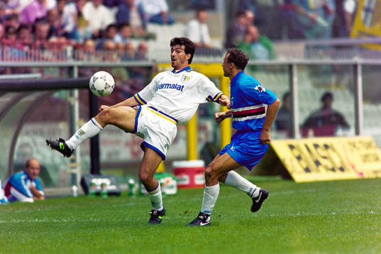 Alessandro Melli, Parma med bollen