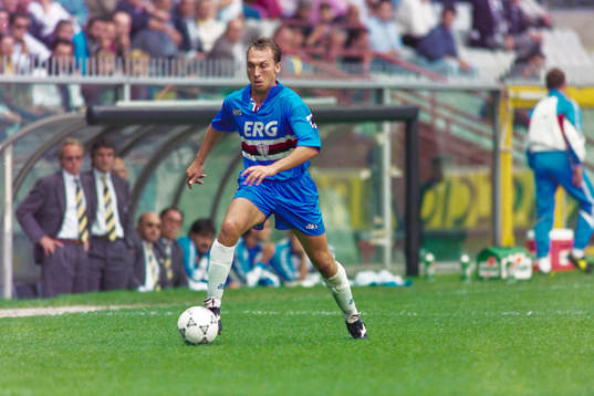 David Platt, Sampdoria med bollen