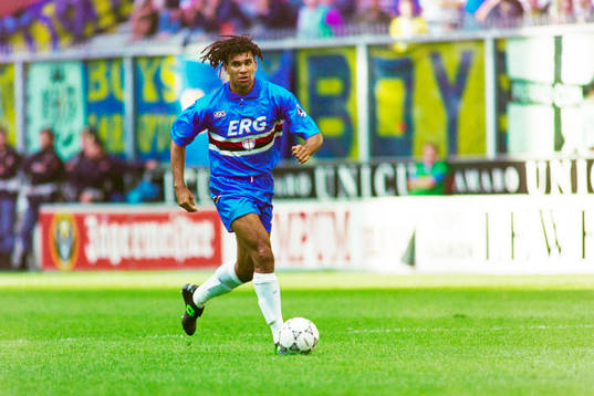 Ruud Gullit, Sampdoria med bollen