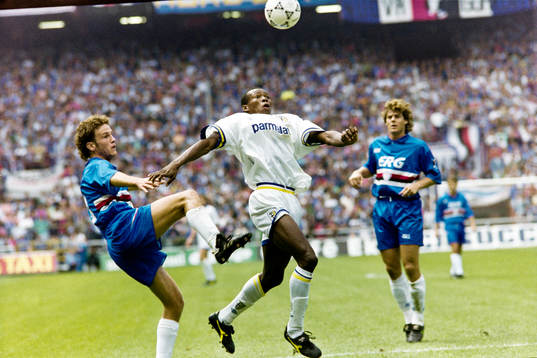 Faustino Asprilla, Parma i kamp om bollen