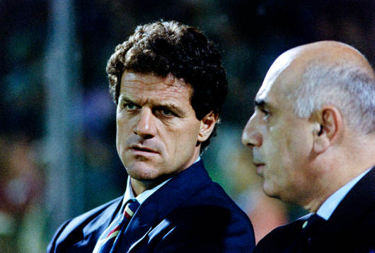 Fabio Capello, tränare i Milan