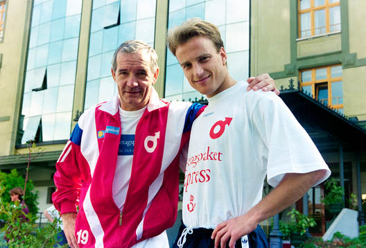 Tord Grip, tränare och Henrik Berger, Degerfors utanför