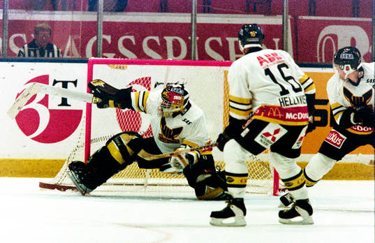 Tommy Salo, målvakt i Västerås
