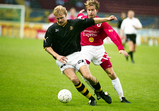 Johan Mjällby, AIK med bollen