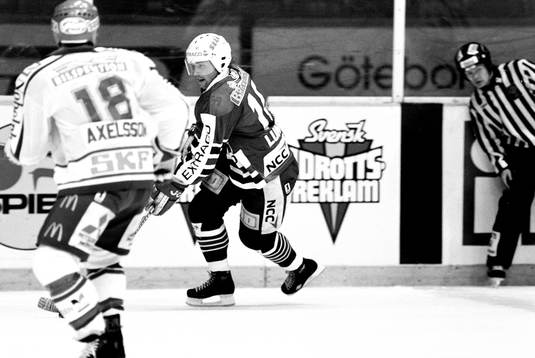 Peter Lundmark, Rögle med pucken