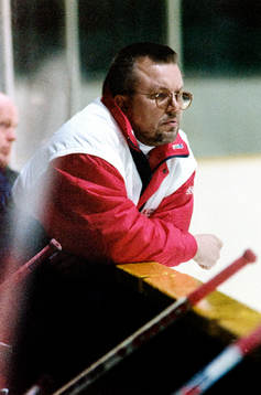 Leif Boork, tränare i Västra Frölunda