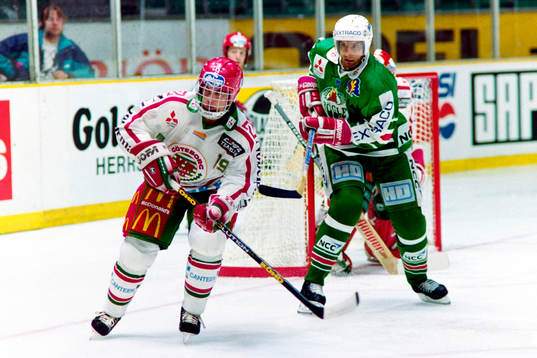 Peter Högardh, Västra Frölunda och Thomas Srsen, Rögle