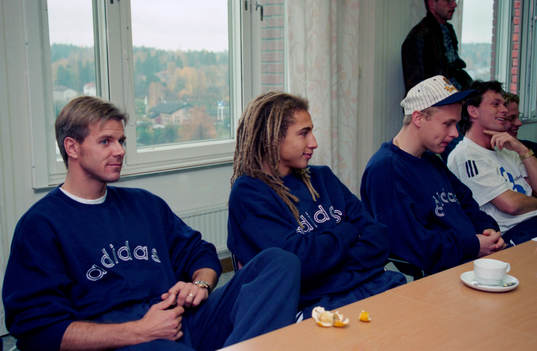 Roland Nilsson, Henrik Larsson och Pär Zetterberg