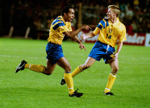 Martin Dahlin och Stefan Landberg