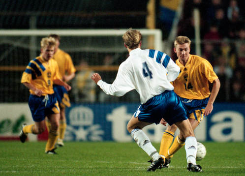 Stefan Landberg rundar en finländare