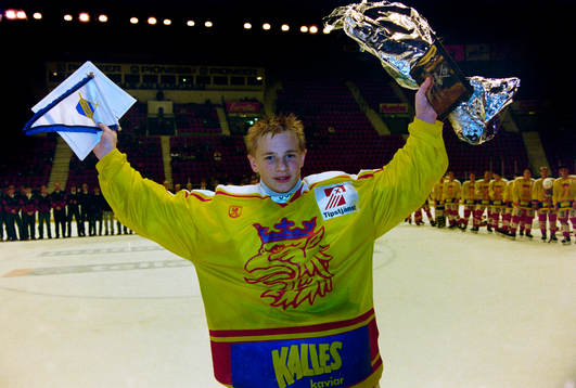 Ishockey, Tv-Pucken, Final, Ångermanland - Skåne, 7-1.