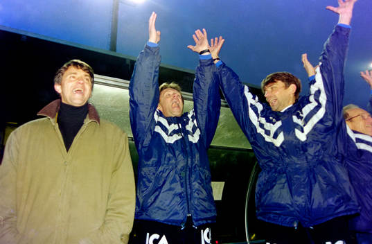 Thomas Wernerson, klubbdirektör, Roger Gustafsson,