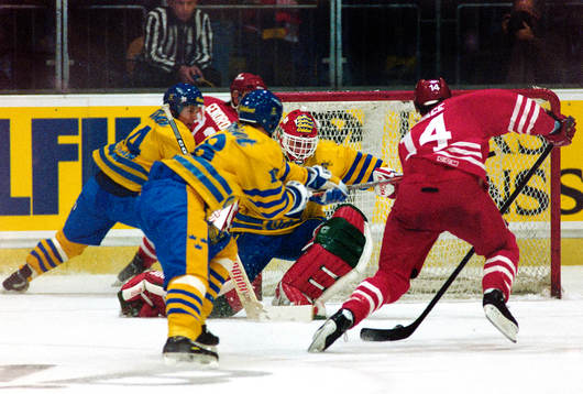 Ishockey, Deutschland Cup, Sverige - Canada, 1-3