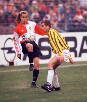 Henrik Larsson, Feyenoord i sin debut