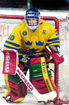Fredrik Andersson, målvakt i Sverige