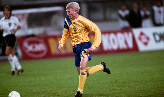 Mats Lilienberg med bollen