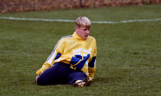 Pär Zetterberg stretchar
