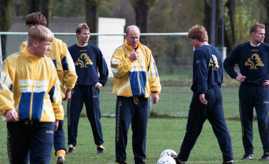 Tommy Svensson, förbundskapten i instruktionstagen