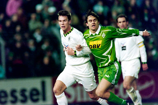 Fotboll, Bundesliga, Borussia Mönchengladbach - Werder