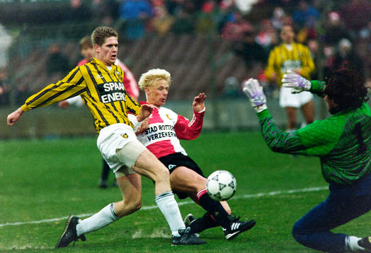 Fotboll, Holländsk, Feyenoord - Vitesse, 1-1