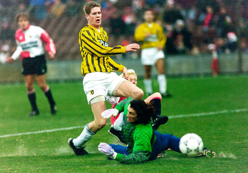 Fotboll, Holländsk, Feyenoord - Vitesse, 1-1