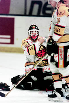 Erik Granqvist, målvakt i Luleå deppar