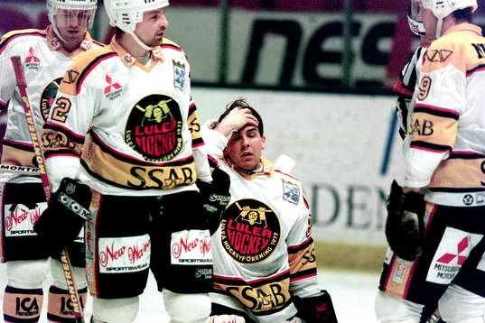 Erik Granqvist, målvakt i Luleå deppar