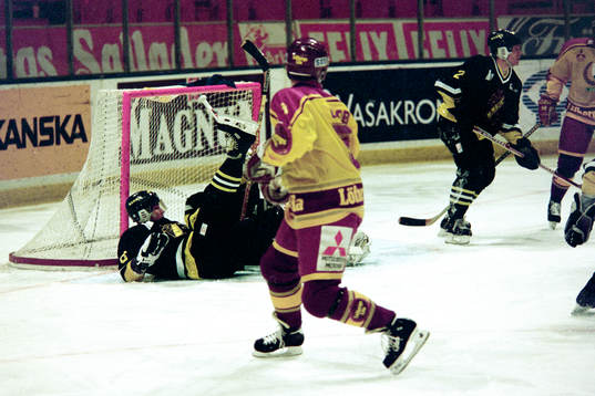 Ishockey, Allsvenskan, AIK - Färjestad, 2-2