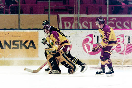 Anders Bergman, målvakt i Färjestad