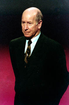 Bobby Charlton på plats