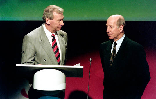 Bobby Charlton på plats