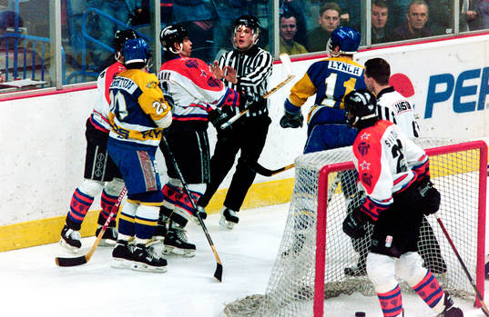 Ishockey, Premier Division, Sheffield Steelers - Fife
