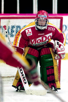 Henrik Arvsell, målvakt i Modo