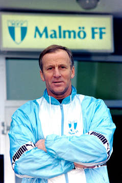 Rolf Zetterlund, tränare i Malmö