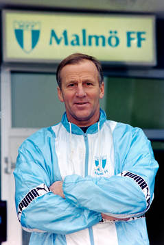 Rolf Zetterlund, tränare i Malmö