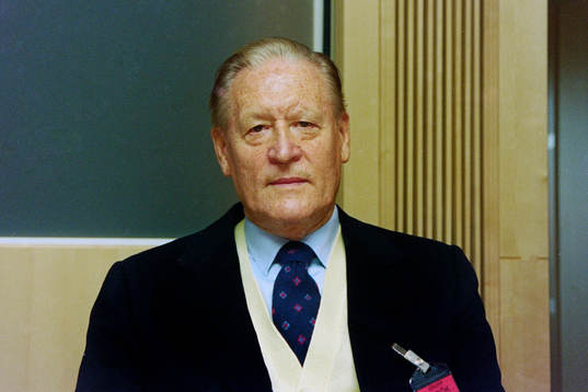Nils Liedholm på plats